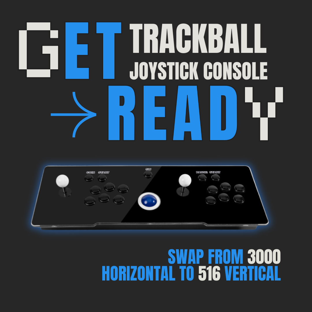 Trackball –Arcade Joystick Game Console