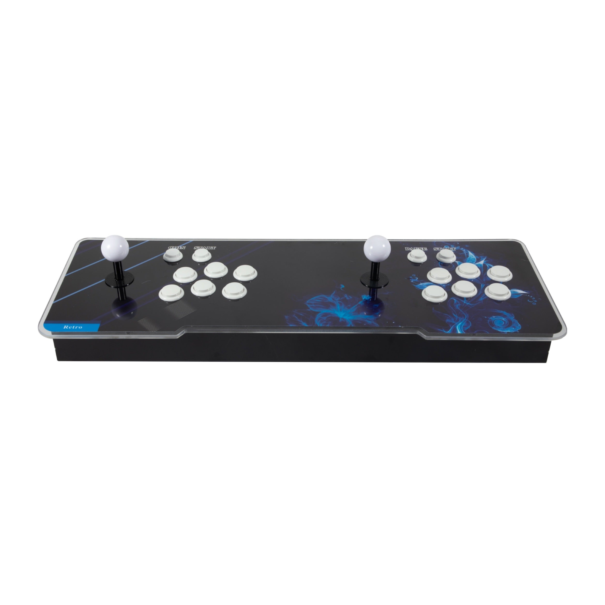 Arcade Joystick Game Console (Black & Blue)